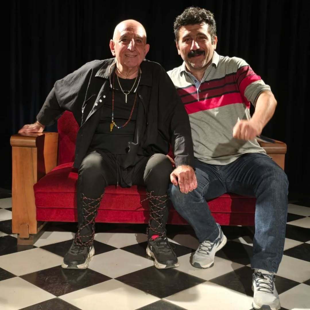 فرهاد آییش و بازیگر سریال آکتور