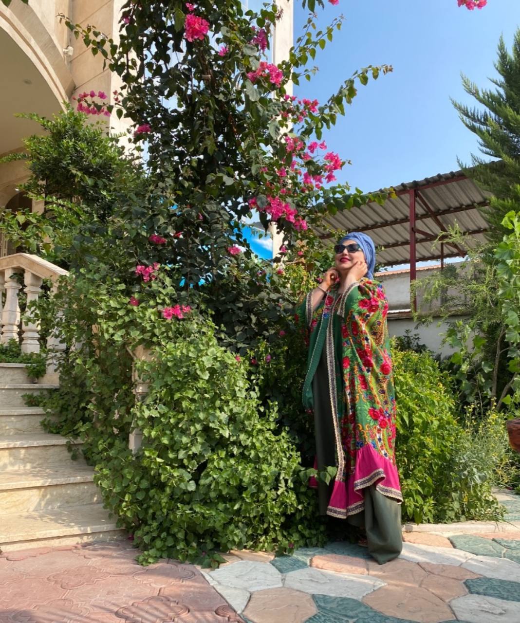 بهنوش بختیاری در یک ویلای لاکچری