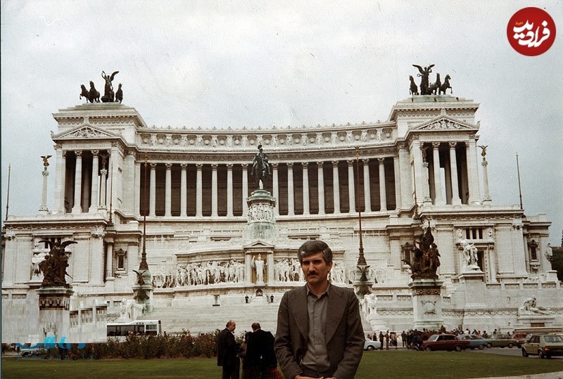 سرلشکر ستاری در رم ایتالیا