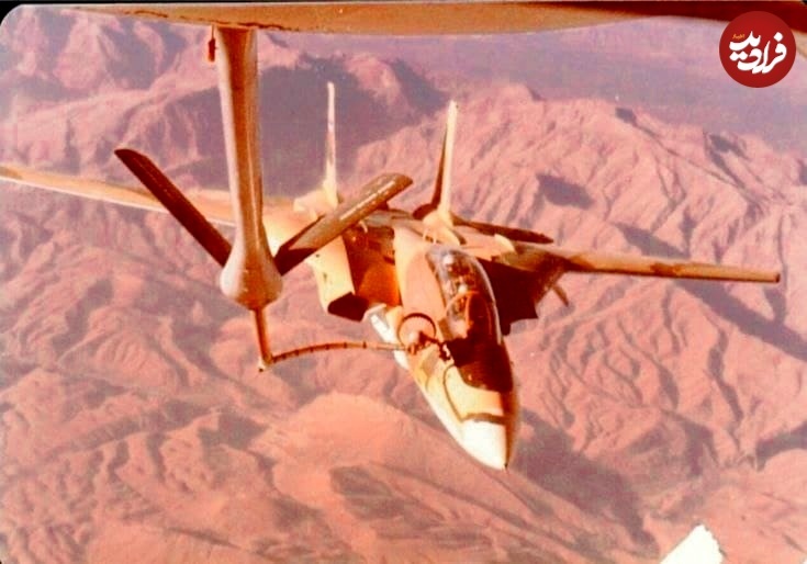 سوخت گیری جنگنده رهگیر