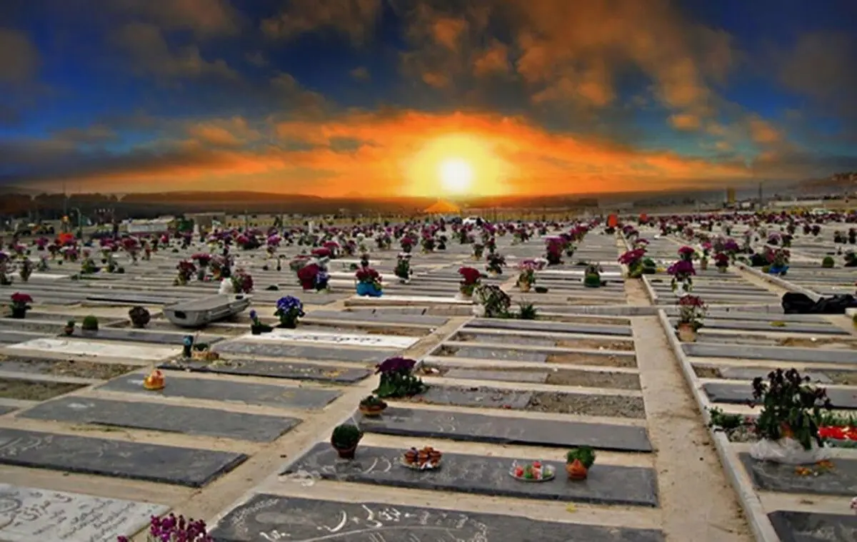 تخریب قبور قطعه ۴۱ بهشت زهرا