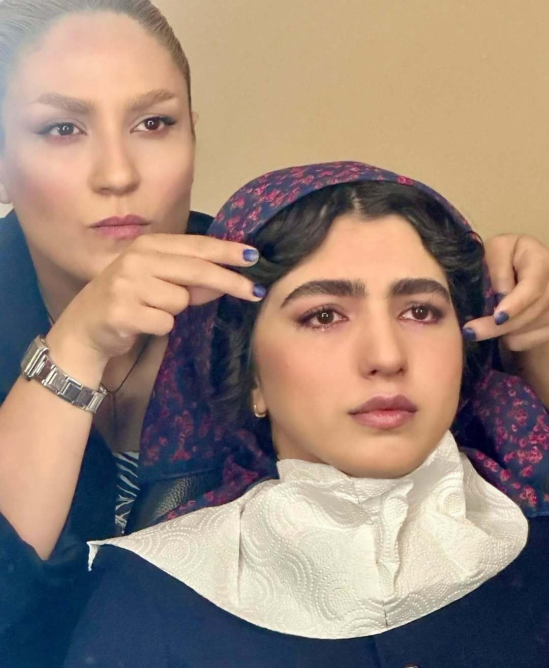 سپیده در پشت‌صحنه تاسیان