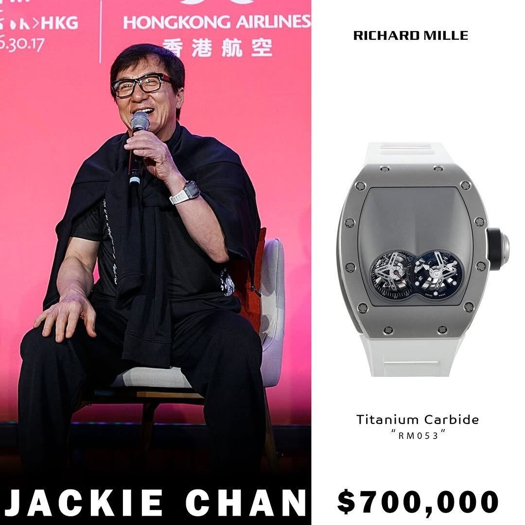 عکس/ ۸ ساعت جکی چان که بیش از ۱۵ میلیون دلار ارزش دارند