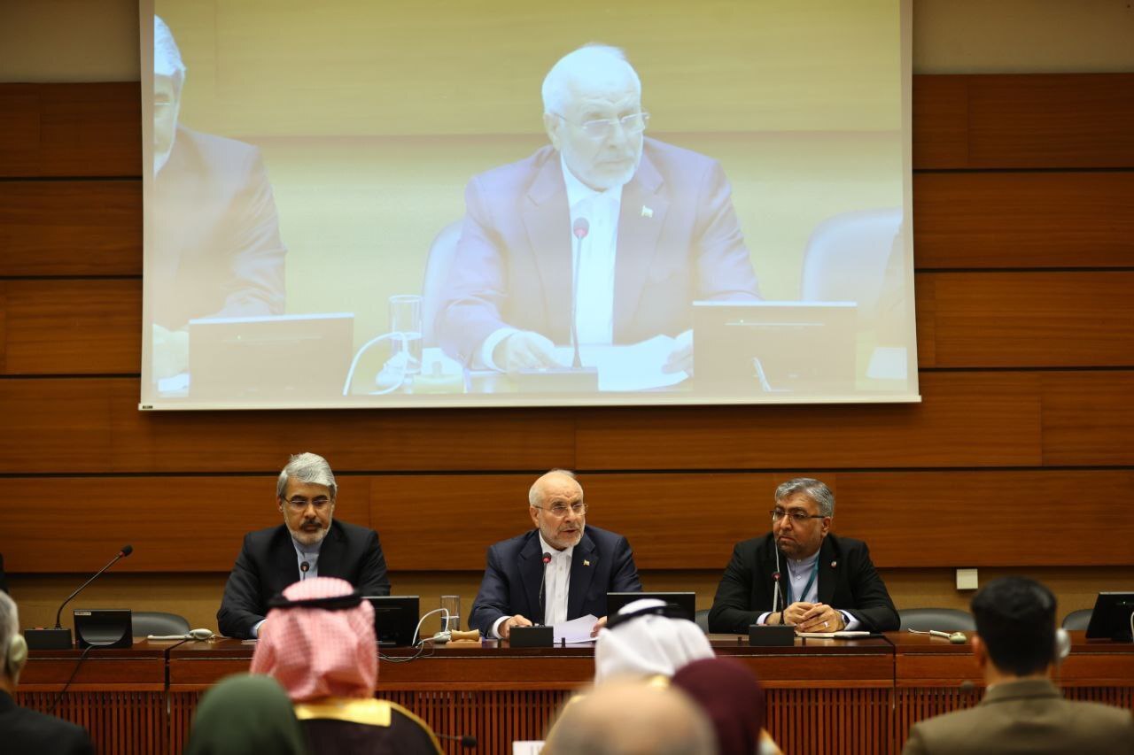 قالیباف در نشست پایبندی به حقوق بین‌الملل