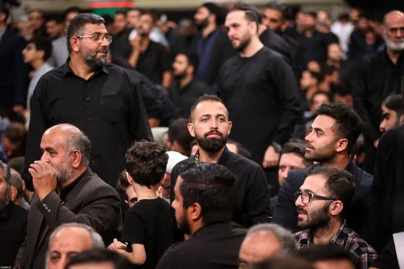 محسن افشانی در دیدار امروز با رهبری