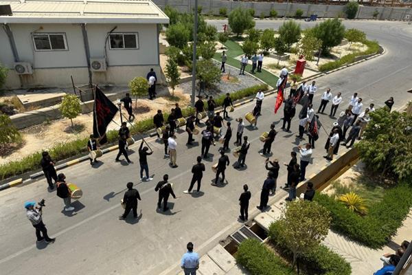 برگزاری مراسم سوگواری ایام محرم و گرامیداشت شهدای والامقام کشور در شرکت توسعه پلیمر پادجم برگزاری مراسم سوگواری ایام محرم و گرامیداشت شهدای والامقام کشور در شرکت توسعه پلیمر پادجم