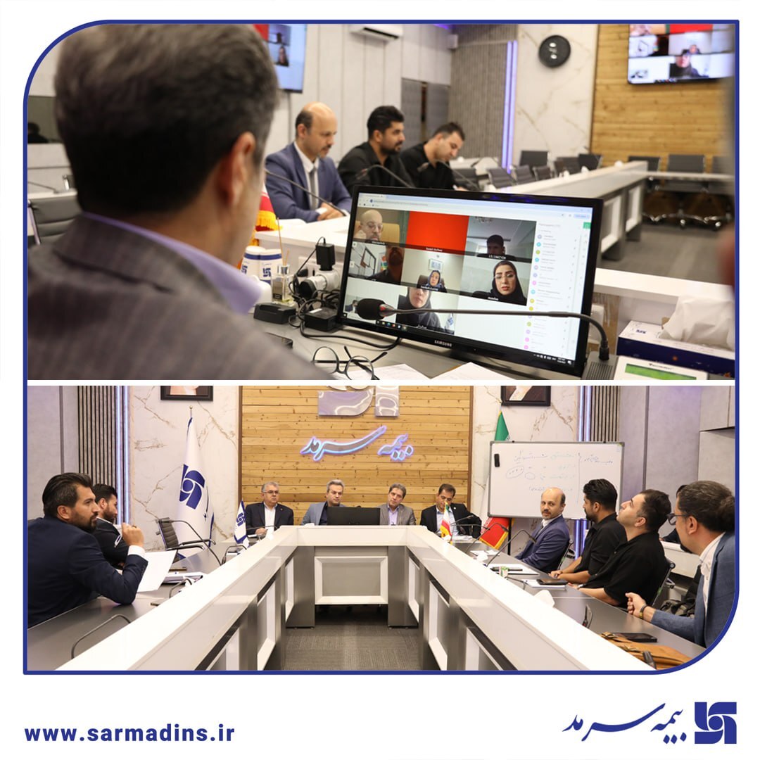 نشست صمیمی مدیرعامل بیمه سرمد با نمایندگان برتر شبکه فروش