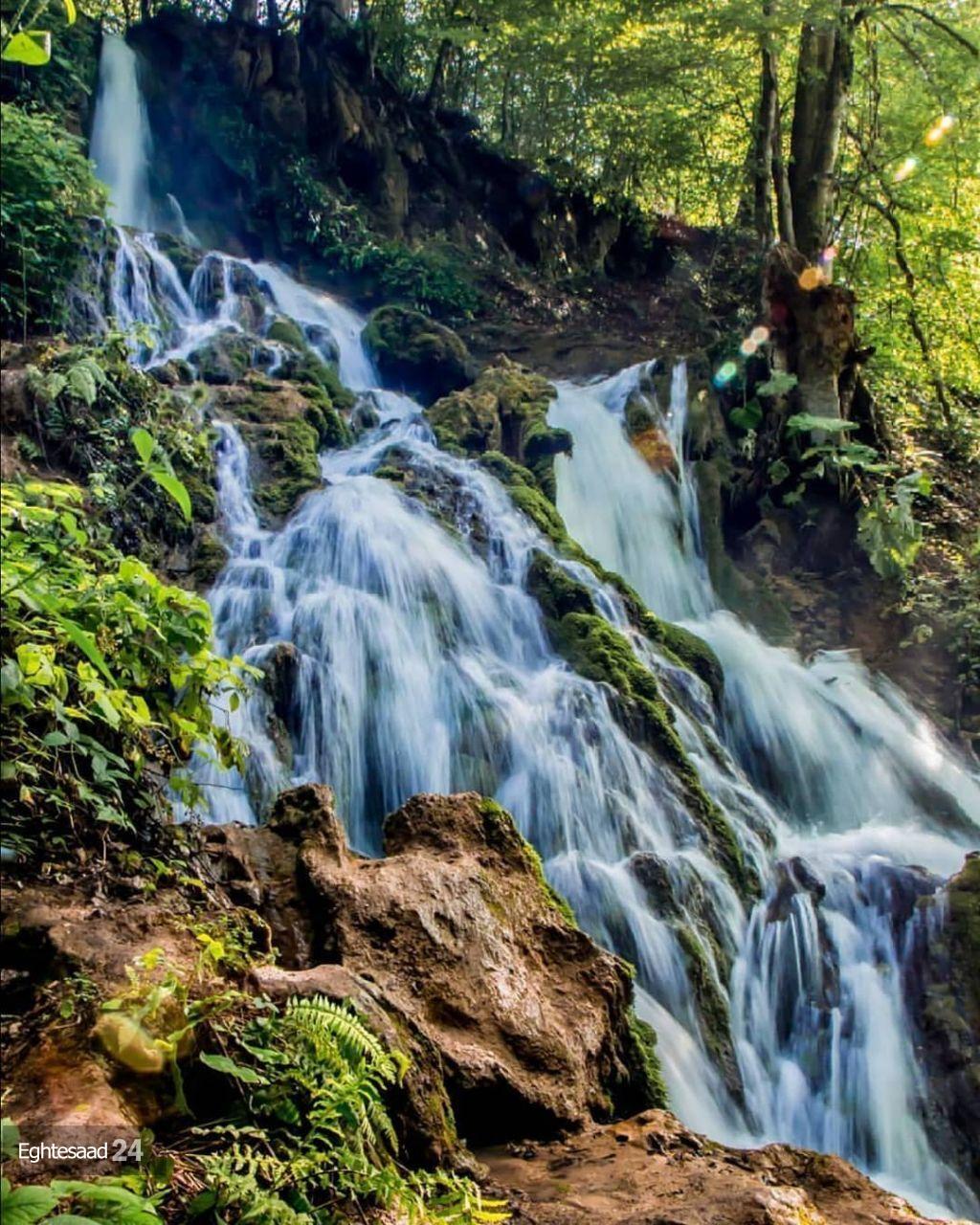 زیبایی خیره کننده آبشار اوبن