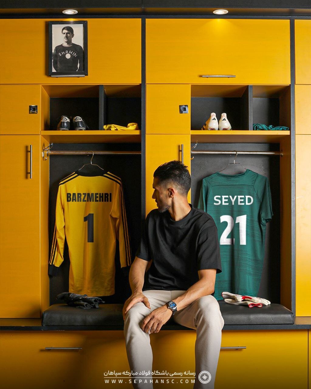 عکس/ شروع رسمی حسینی در سپاهان