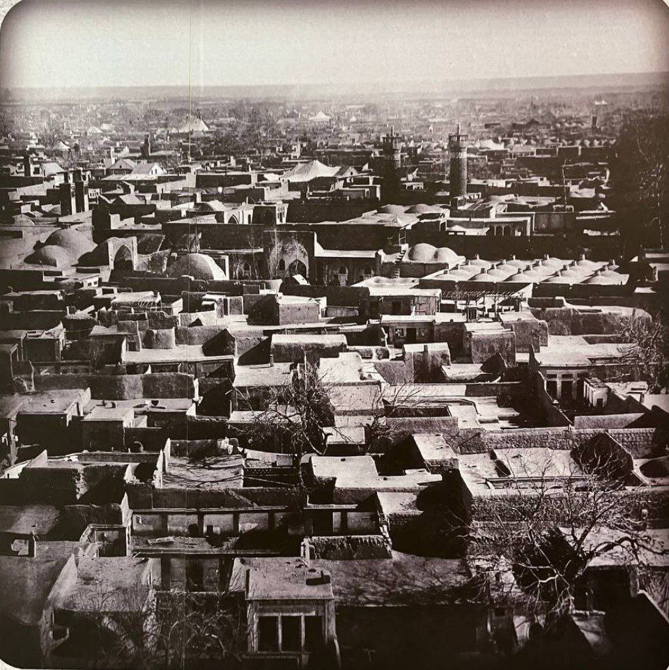 نمایی حیرت انگیز از ۱۳۰ سال پیش شهر تهران دوره قاجار