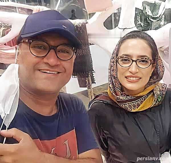 عکس/ نگار جواهریان در کنار رامبد جوان