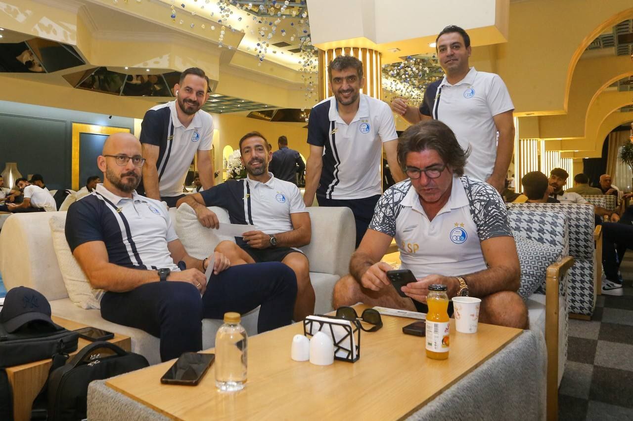 عکس/ استقلالی‌ها راهی کیش شدند