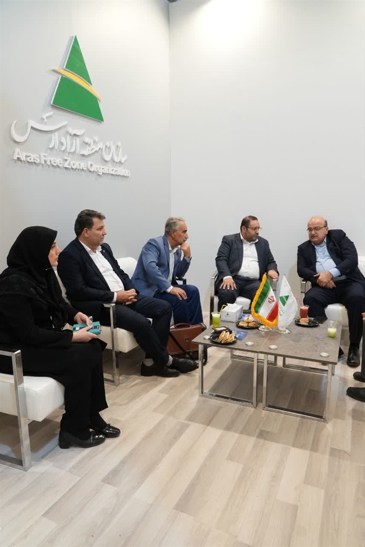 حضور پررنگ منطقه آزاد ارس در نخستین روز ششمین نمایشگاه بین‌المللی لجستیک