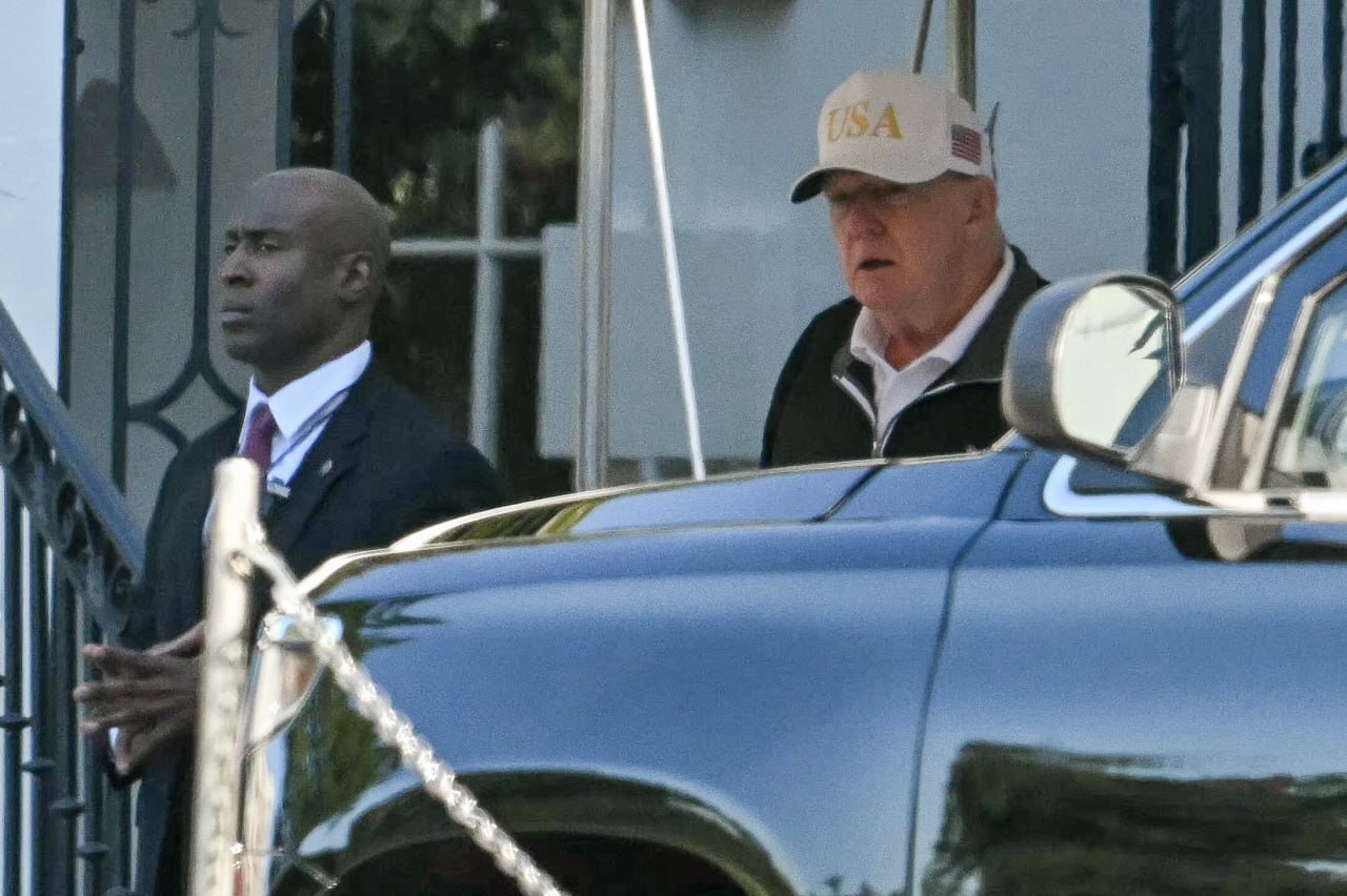 عکس/  تصویر از ترامپ پس از شایعه خبر مرگ وی