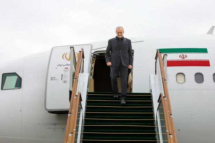 پزشکیان به ایران بازگشت پزشکیان به ایران بازگشت