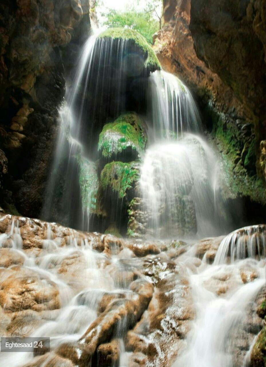 آبشار پلکانی آق سو