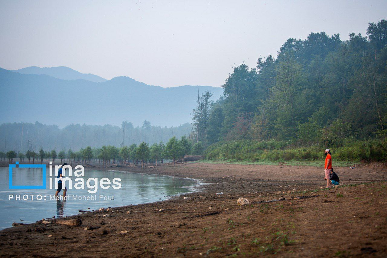 دریاچه الندان در آستانه خشک شدن کامل