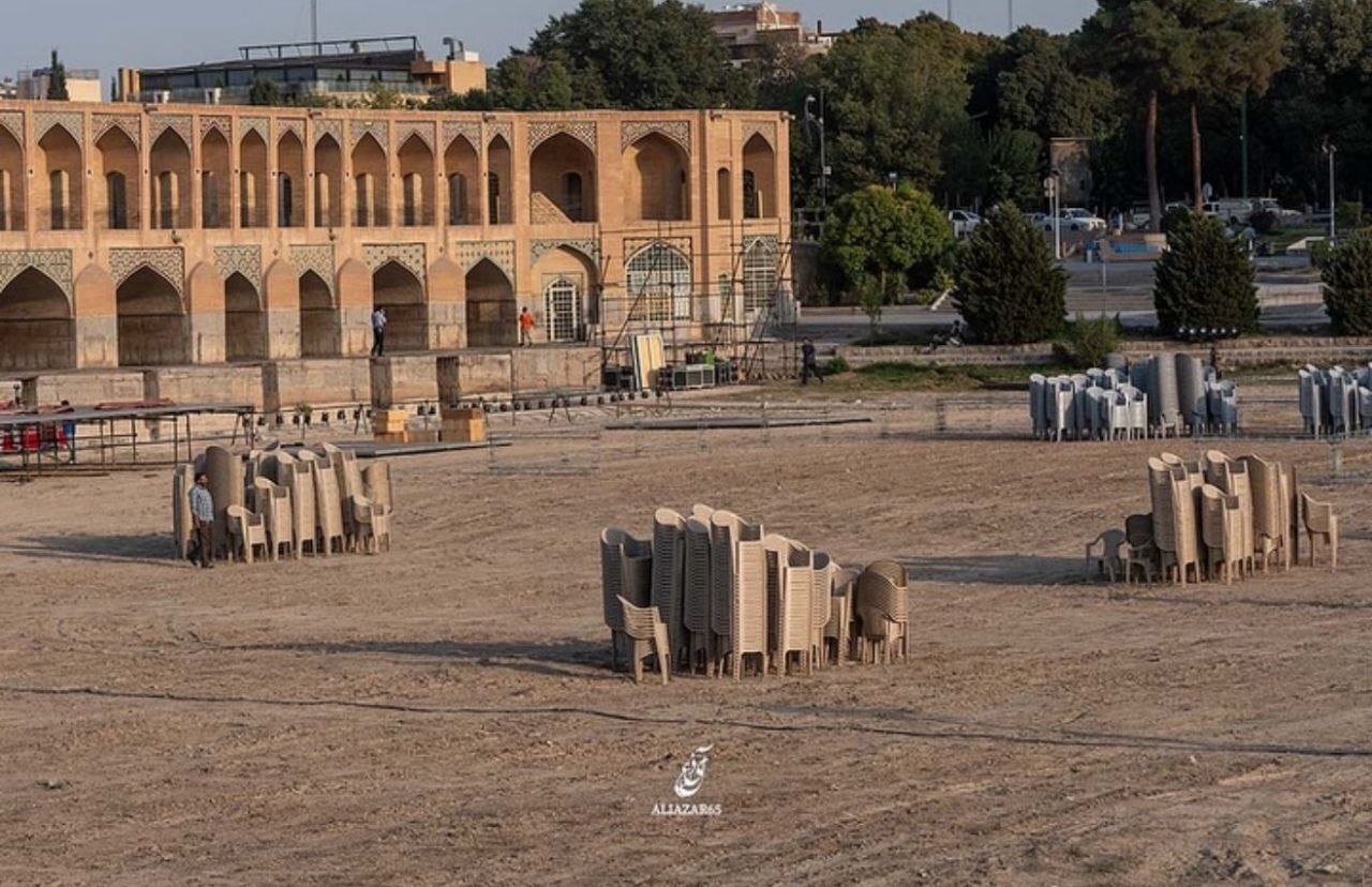زاینده رود تالار موسیقی خیابانی شد!