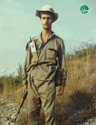 بشار اسد ۲۳ ساله در ارتش سوریه37سال پیش