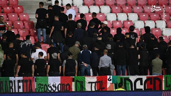 اعتراض جالب ایتالیایی‌ها هنگام پخش سرود اسراییل