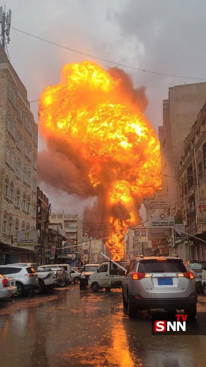 حمله هوایی اسرائیل به صنعا پایتخت یمن