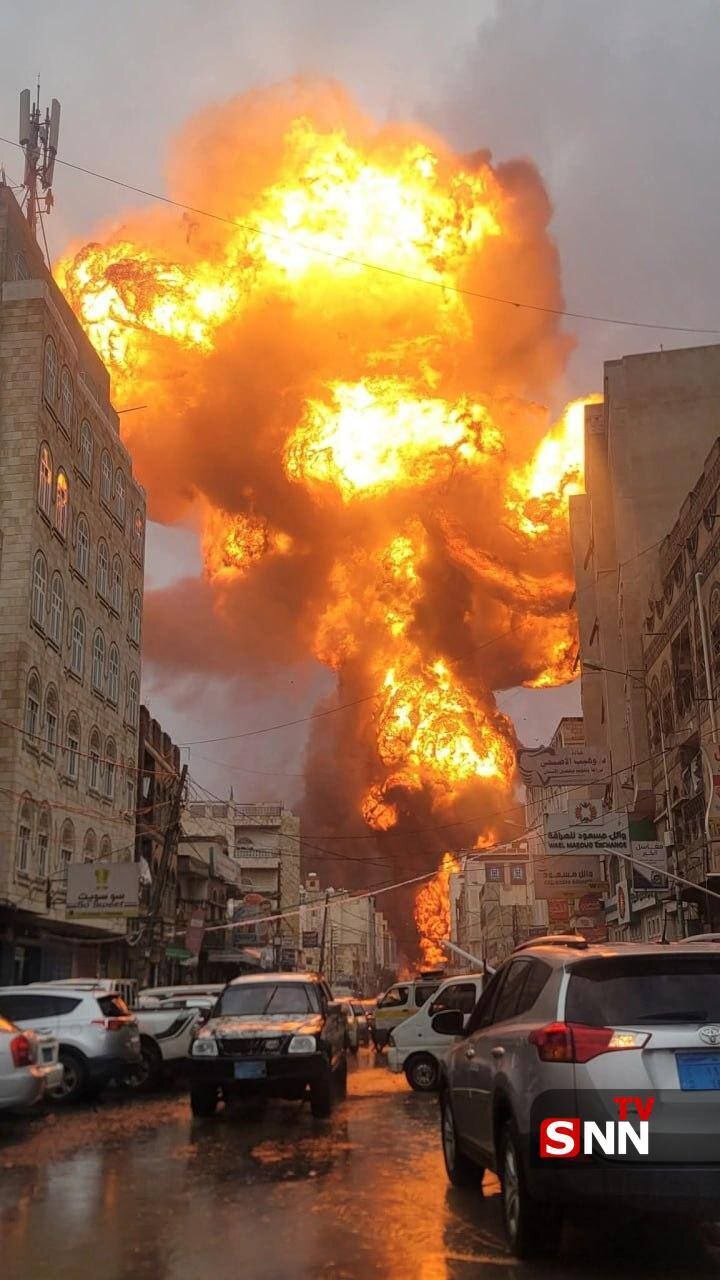 حمله هوایی اسرائیل به صنعا