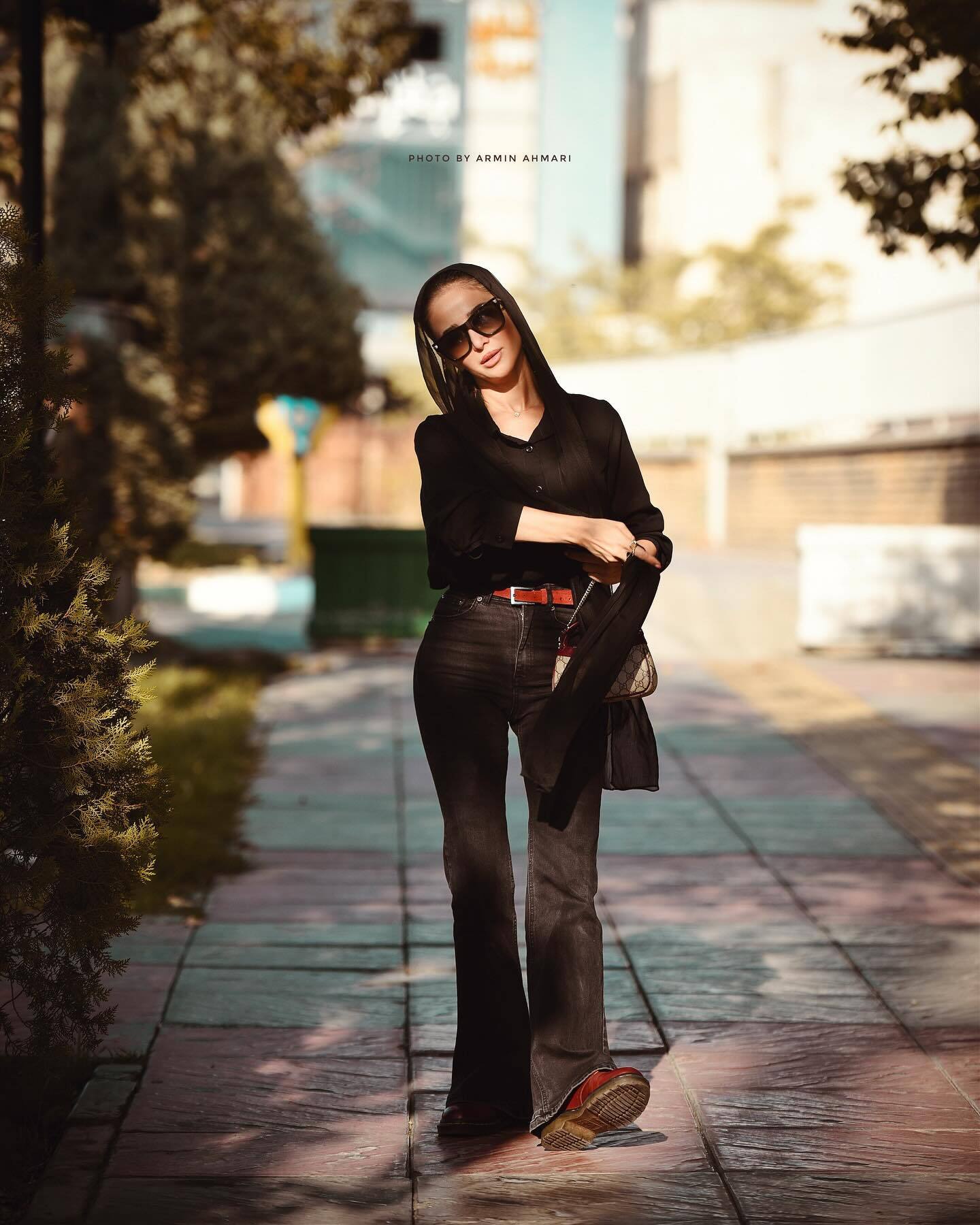 استایل اروپایی الناز حبیبی