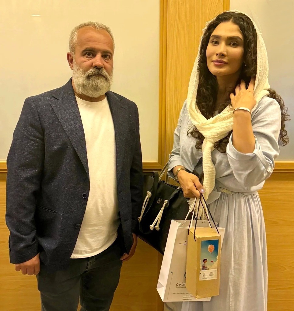 صدیقه سریال بچه مهندس با تیپ تابستانی