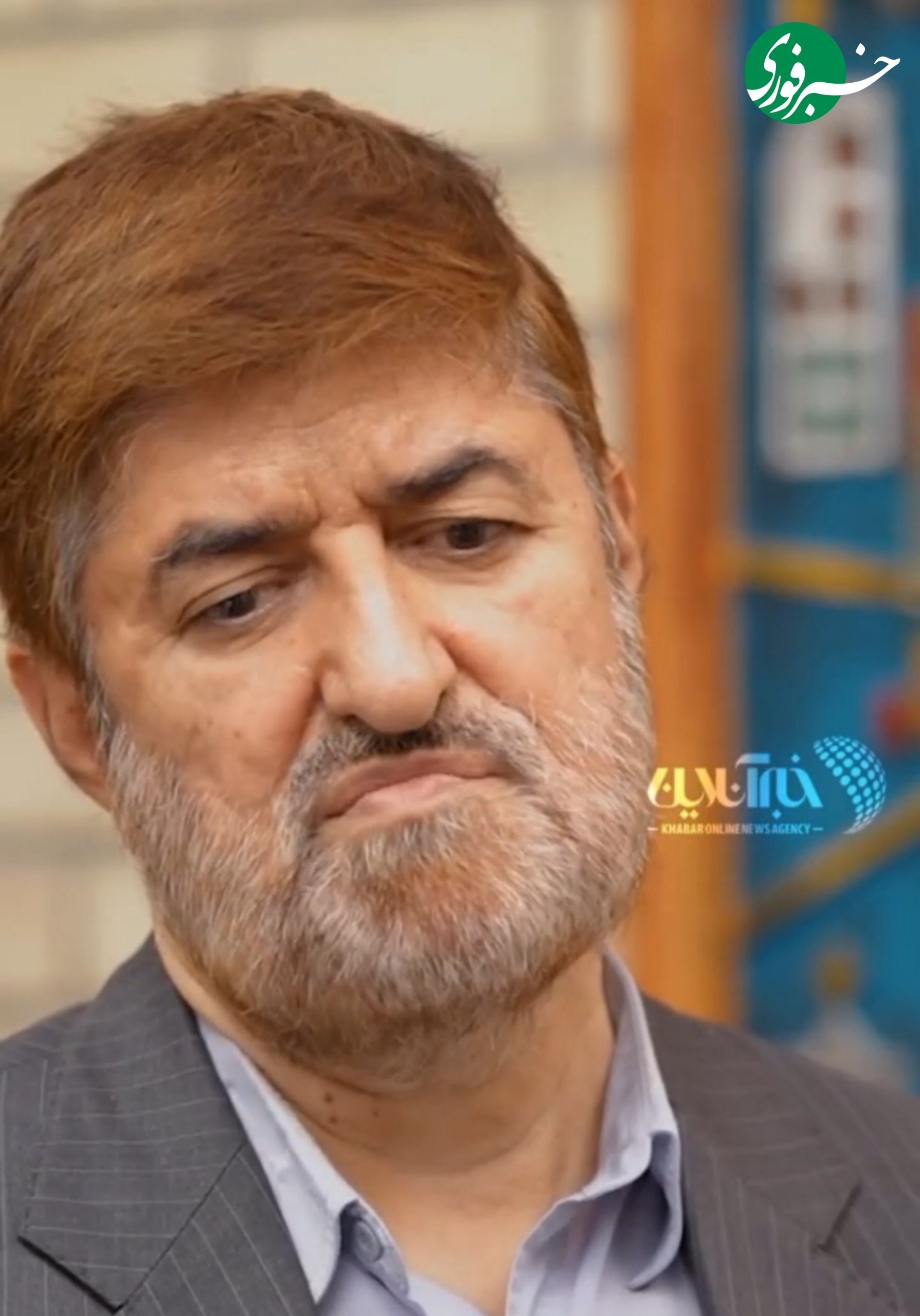 رنگ موی علی مطهری