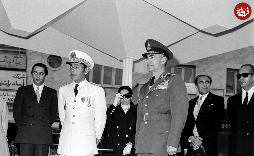 عکس/ دیدار پادشاه مراکش و محمدرضا پهلوی ۵۷ سال پیش