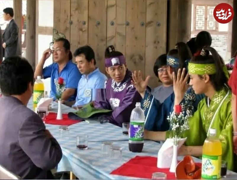 جومونگ، تسو و یونگ‌پو سر میز غذا