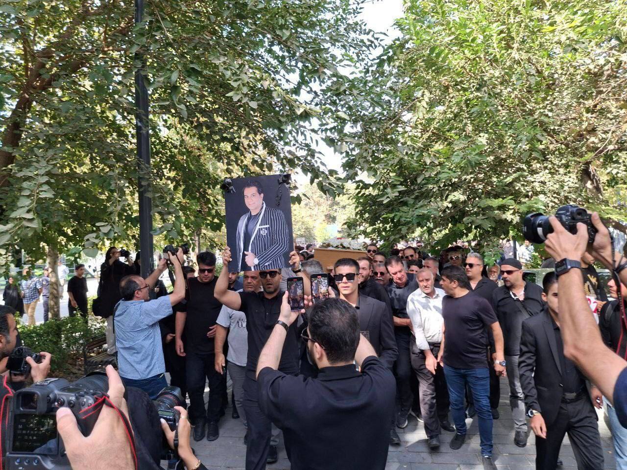 تشییع و خاکسپاری امید جهان