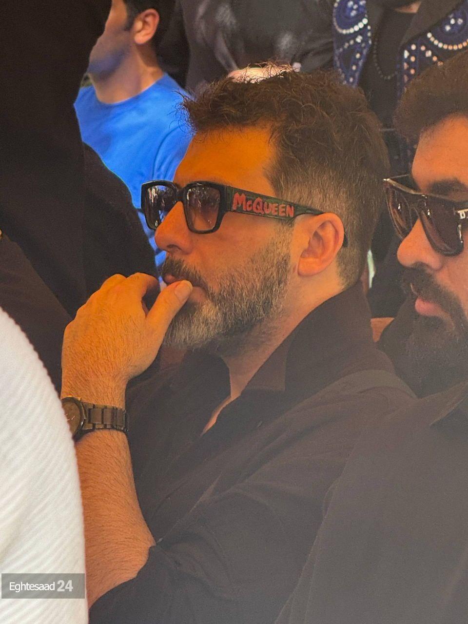 مجید واشقانی در مراسم تشییع خواننده معروف