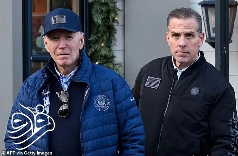 بایدن و پسرش