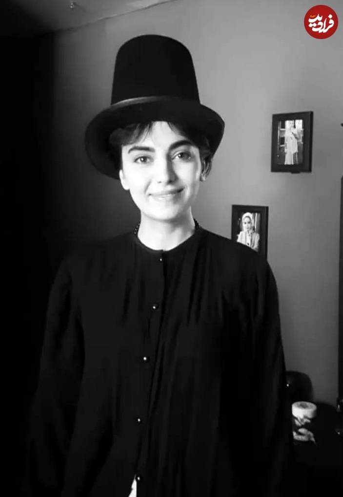 مرضیه سریال بچه مهندس با کلاه چارلی چاپلین!