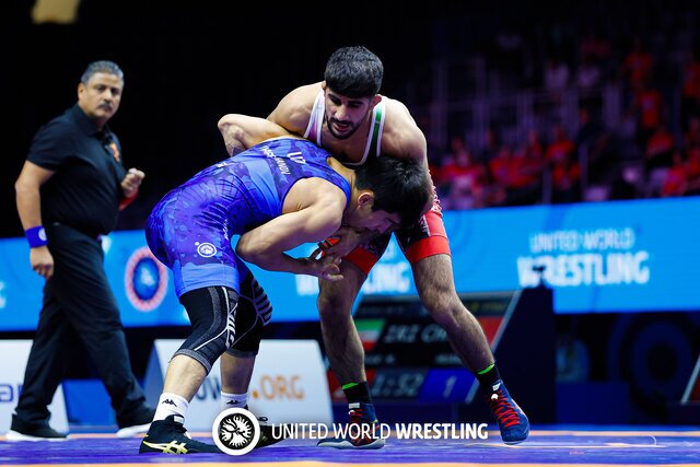 نتایج دیدارهای نیمه نهایی ۳ وزن پایانی کشتی فرنگی قهرمانی جهان