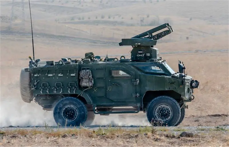 معرفی خودروی ضد تانک PARS ترکیه