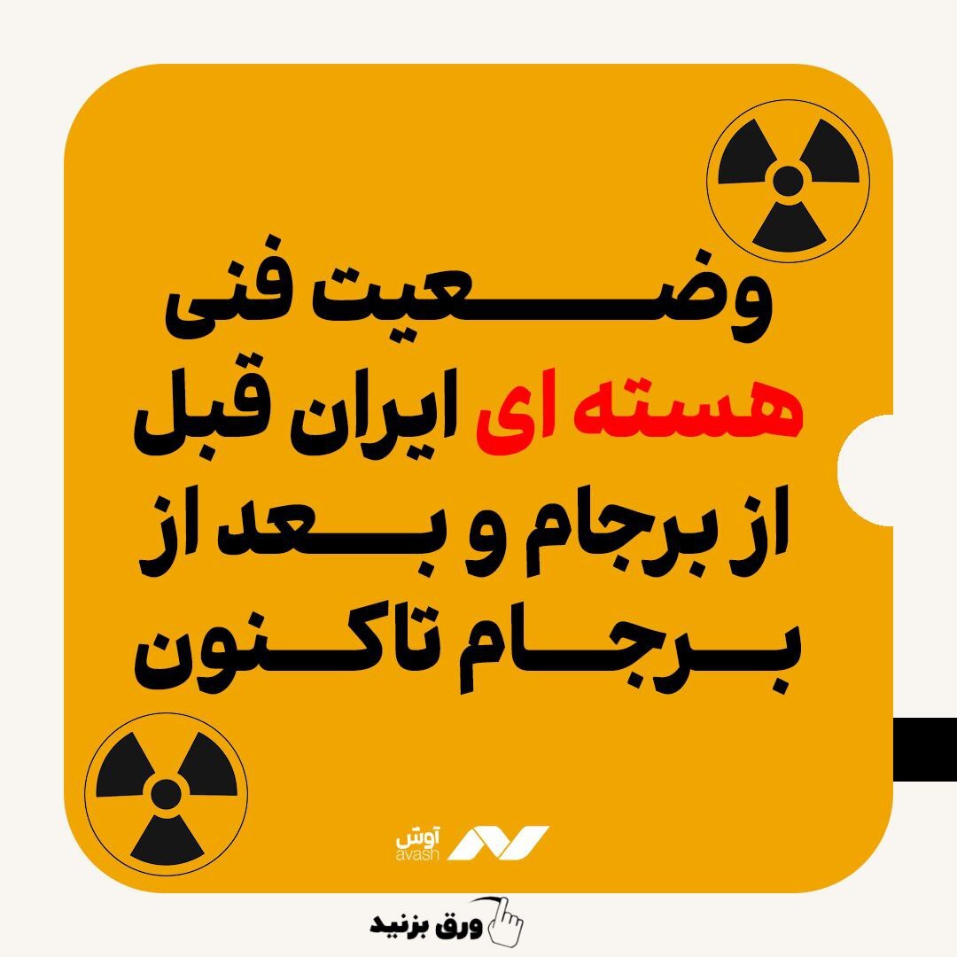 وضعیت فنی هسته‌ای ایران