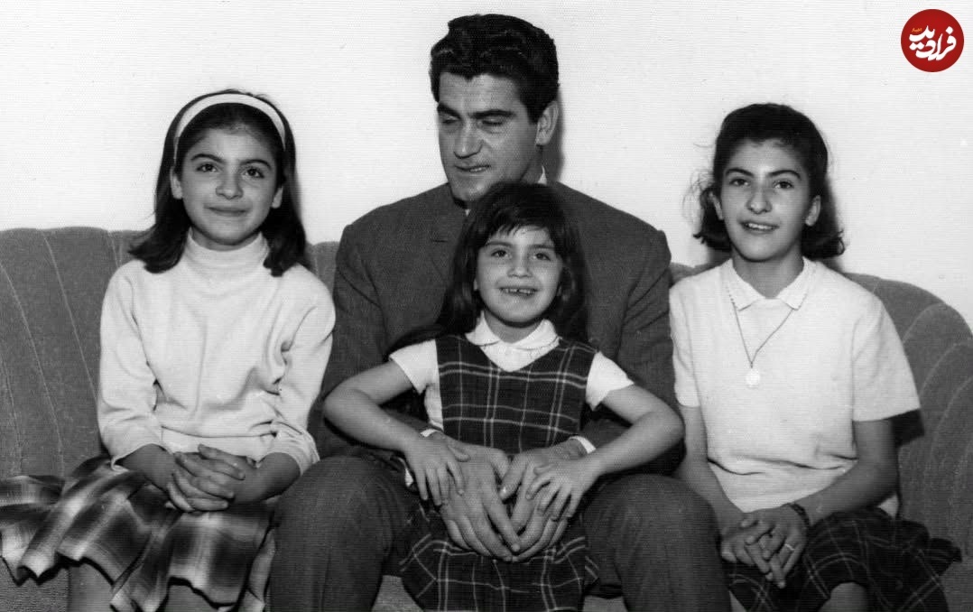 عکس/ ویگن در جوانی و در کنار دخترانش