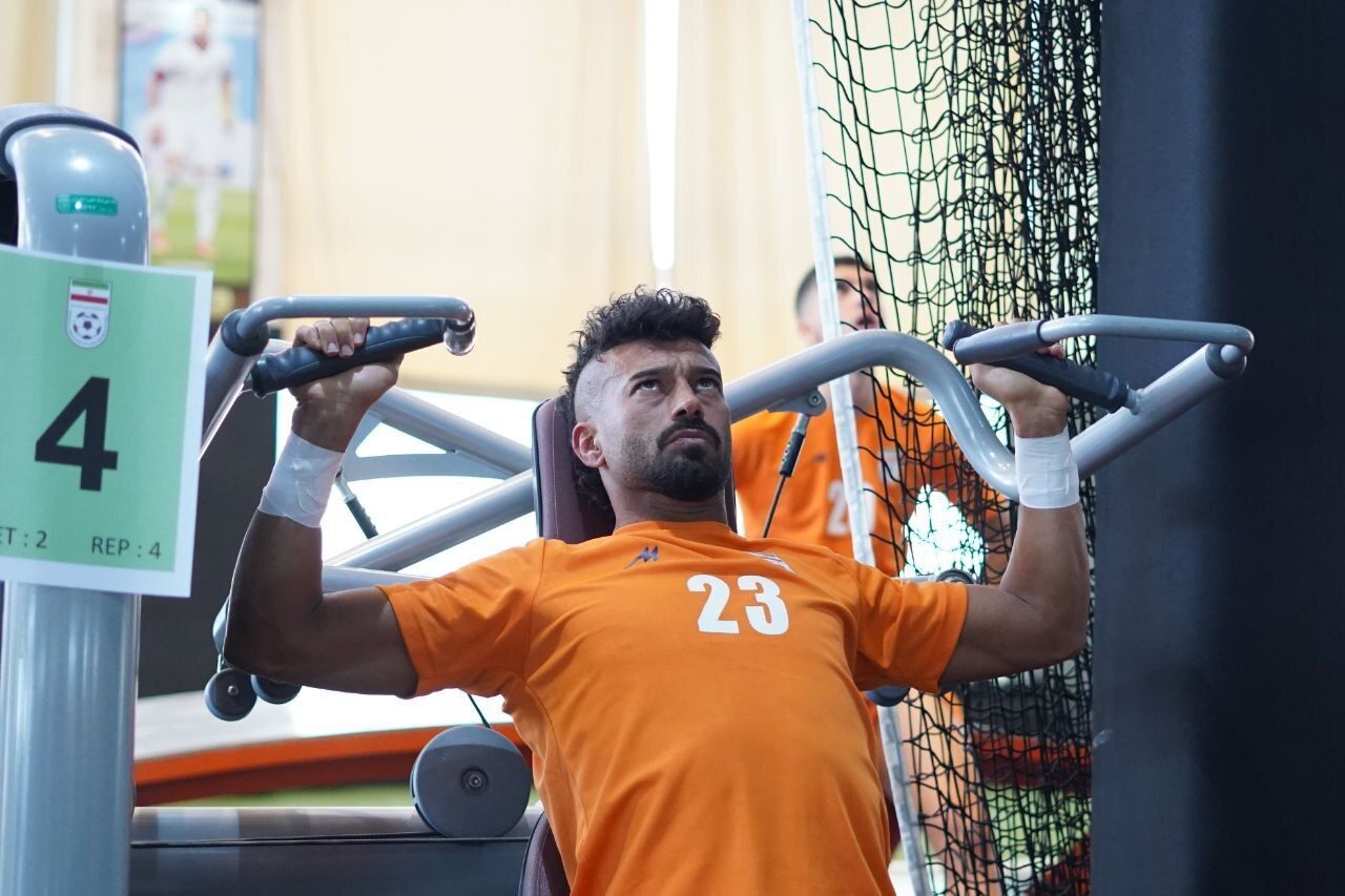 اولین تمرین تیم ملی فوتبال ایران برای فیفادی