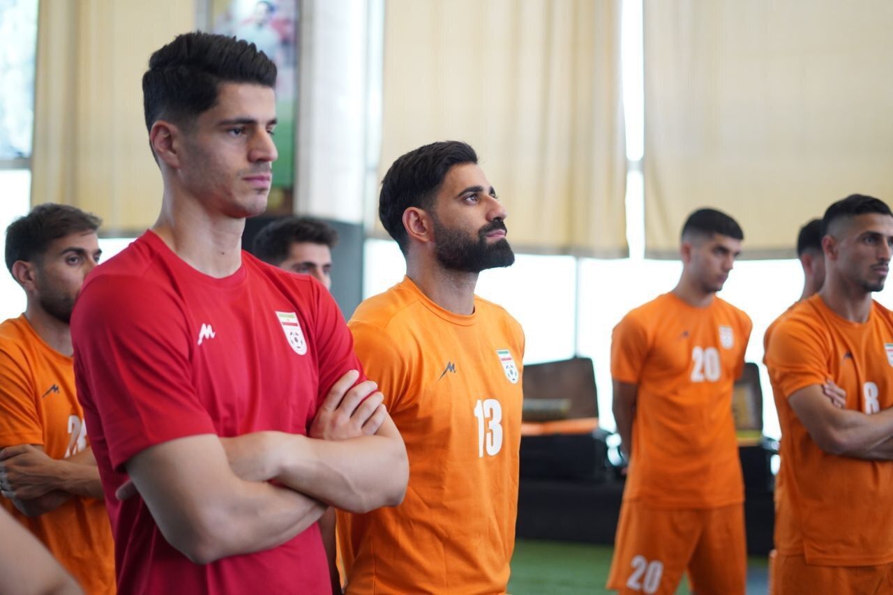 اولین تمرین تیم ملی فوتبال ایران برای فیفادی