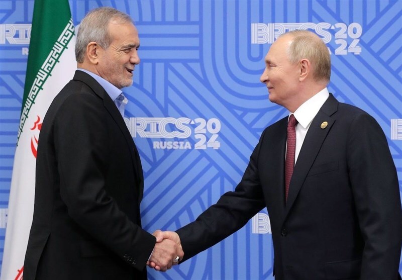 پوتین و پزشکیان در چین دیدار می‌کنند