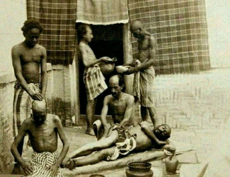 حمام عمومی در تهران قدیم