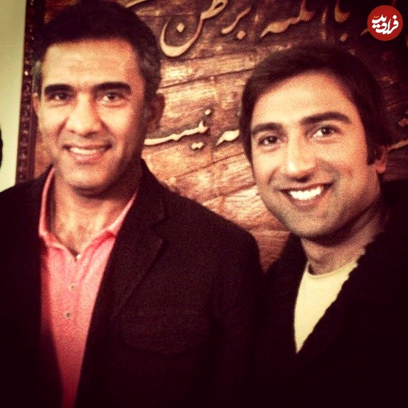 ثابت بن مختار ثقفی در کنار احمدرضا عابدزاده