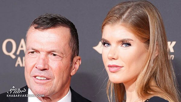 لوتار ماتئوس و نامزد ۲۶ ساله‌اش