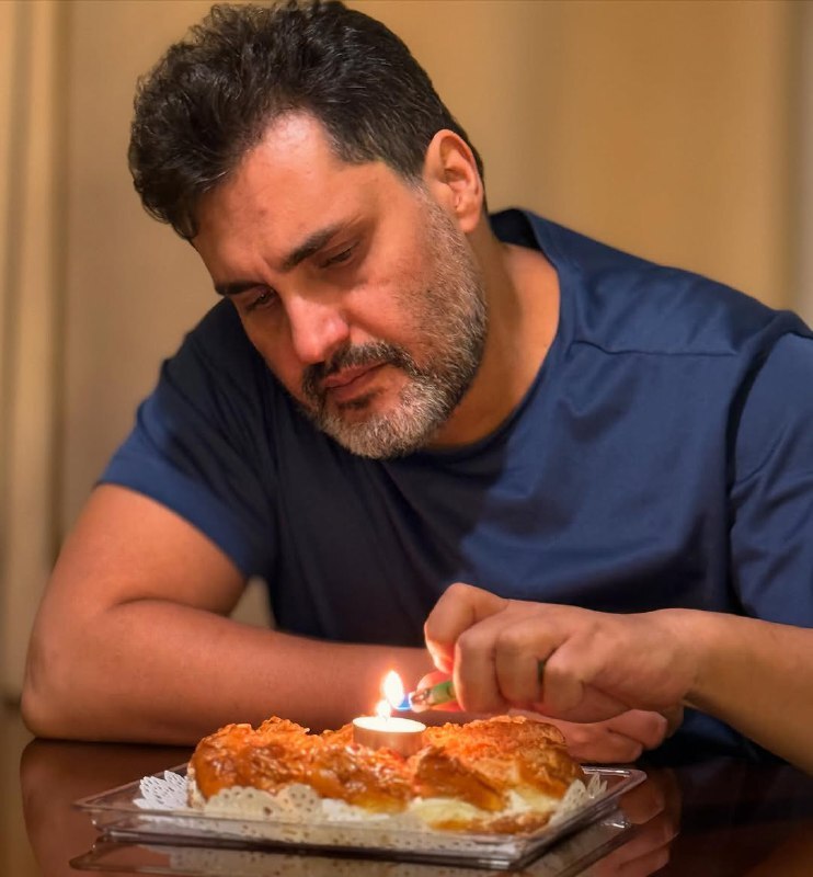 جشن تولد ساده شوهر نازگل سریال ستایش