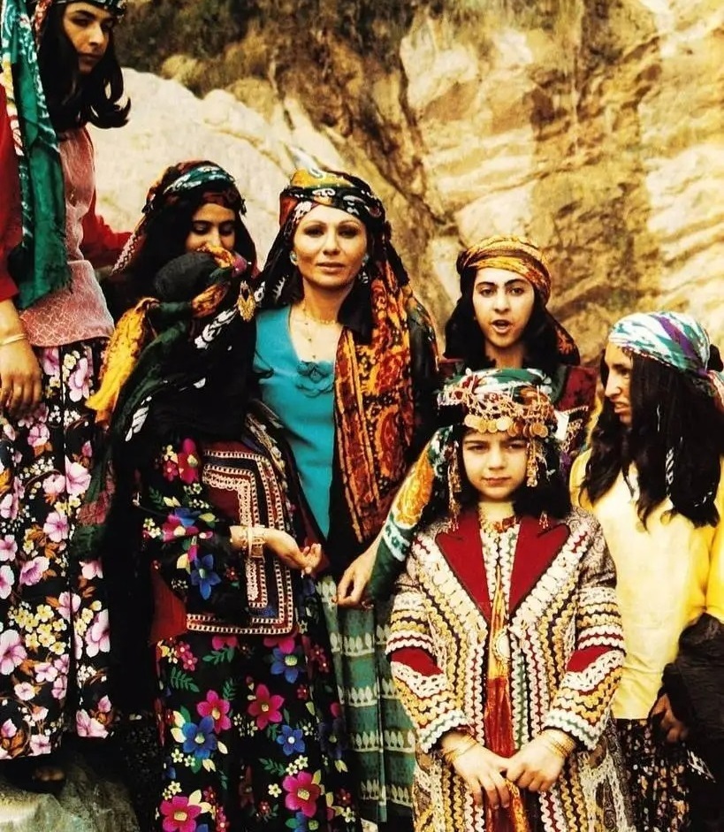 چهره خاص فرح دیبا