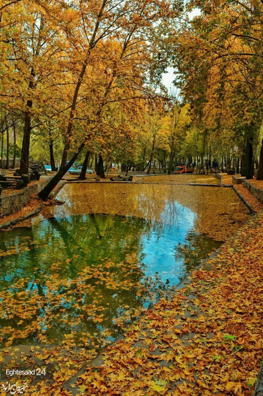 پاییز در پارک باباامان بجنورد
