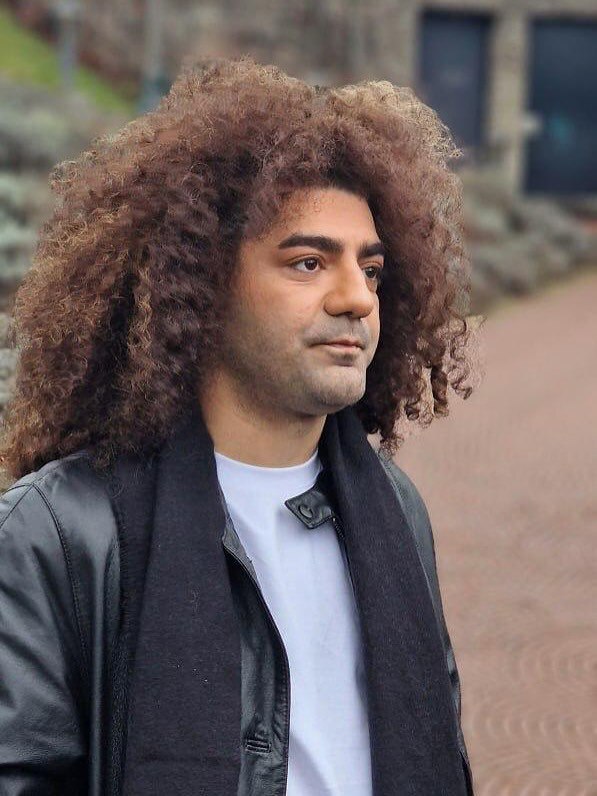 محمد سریال روزگار قریب با مدل موی عجیب