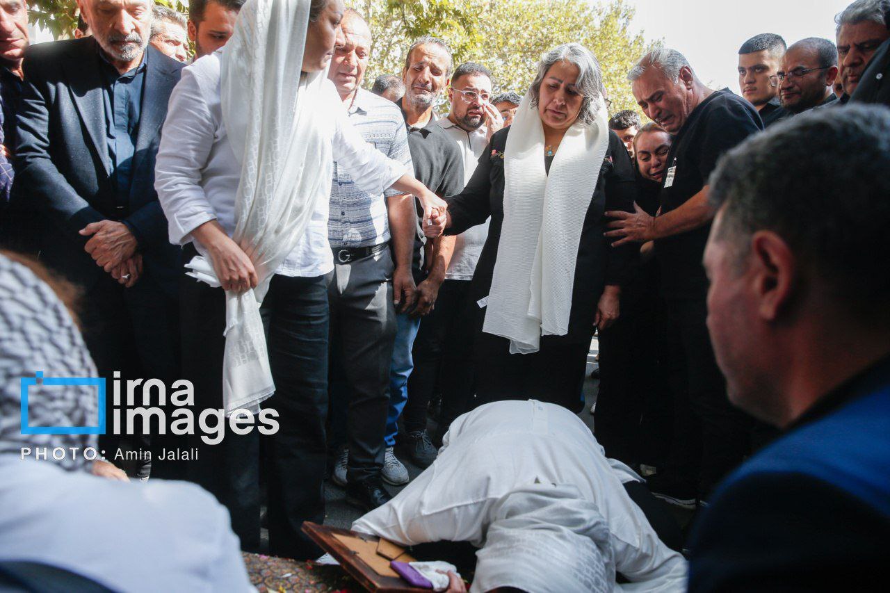 تشییع پیکر محمدامین کلاته